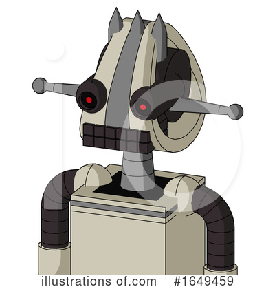 Royalty-Free (RF) Robot Clipart Illustration by Leo Blanchette - Stock Sample #1649459