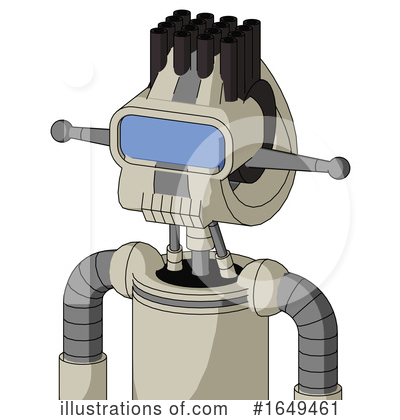 Royalty-Free (RF) Robot Clipart Illustration by Leo Blanchette - Stock Sample #1649461