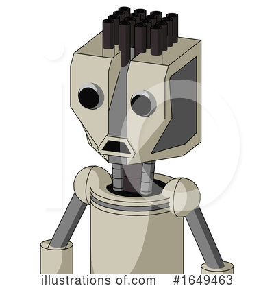 Royalty-Free (RF) Robot Clipart Illustration by Leo Blanchette - Stock Sample #1649463