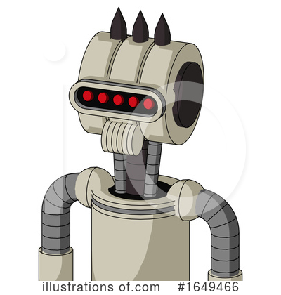 Royalty-Free (RF) Robot Clipart Illustration by Leo Blanchette - Stock Sample #1649466