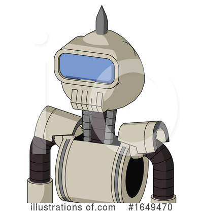 Royalty-Free (RF) Robot Clipart Illustration by Leo Blanchette - Stock Sample #1649470