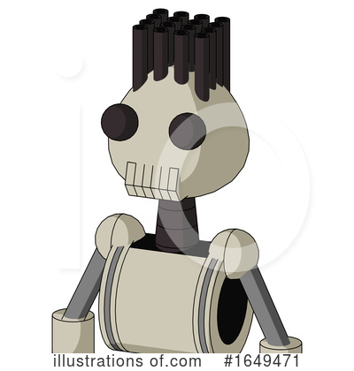 Royalty-Free (RF) Robot Clipart Illustration by Leo Blanchette - Stock Sample #1649471