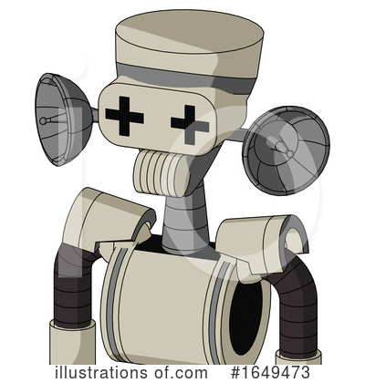 Royalty-Free (RF) Robot Clipart Illustration by Leo Blanchette - Stock Sample #1649473