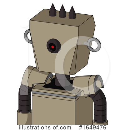 Royalty-Free (RF) Robot Clipart Illustration by Leo Blanchette - Stock Sample #1649476