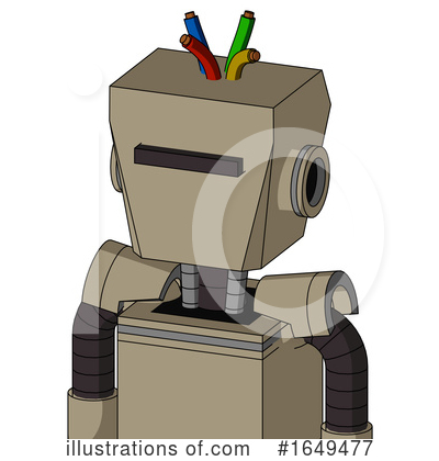 Royalty-Free (RF) Robot Clipart Illustration by Leo Blanchette - Stock Sample #1649477