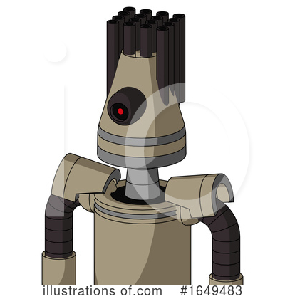 Royalty-Free (RF) Robot Clipart Illustration by Leo Blanchette - Stock Sample #1649483