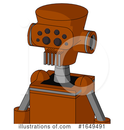 Royalty-Free (RF) Robot Clipart Illustration by Leo Blanchette - Stock Sample #1649491