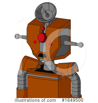 Royalty-Free (RF) Robot Clipart Illustration by Leo Blanchette - Stock Sample #1649500