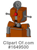 Robot Clipart #1649500 by Leo Blanchette