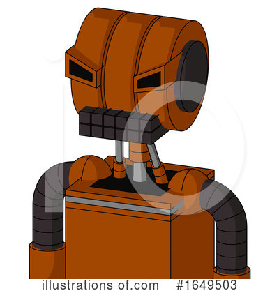 Royalty-Free (RF) Robot Clipart Illustration by Leo Blanchette - Stock Sample #1649503
