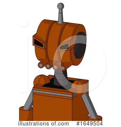 Royalty-Free (RF) Robot Clipart Illustration by Leo Blanchette - Stock Sample #1649504