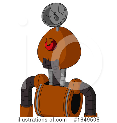 Royalty-Free (RF) Robot Clipart Illustration by Leo Blanchette - Stock Sample #1649506