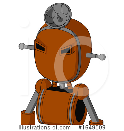 Royalty-Free (RF) Robot Clipart Illustration by Leo Blanchette - Stock Sample #1649509