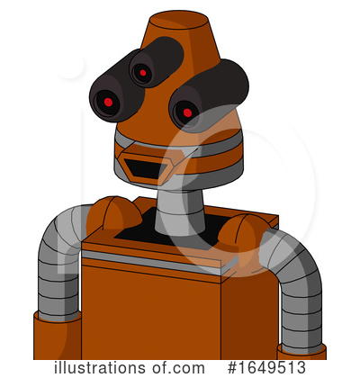 Royalty-Free (RF) Robot Clipart Illustration by Leo Blanchette - Stock Sample #1649513