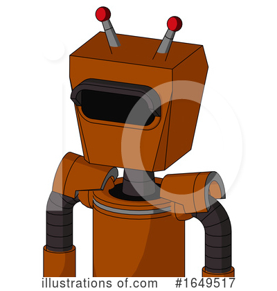 Royalty-Free (RF) Robot Clipart Illustration by Leo Blanchette - Stock Sample #1649517