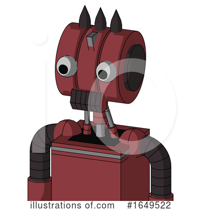 Royalty-Free (RF) Robot Clipart Illustration by Leo Blanchette - Stock Sample #1649522