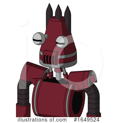 Royalty-Free (RF) Robot Clipart Illustration by Leo Blanchette - Stock Sample #1649524