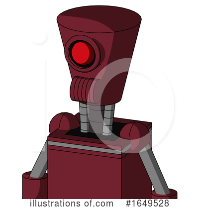 Royalty-Free (RF) Robot Clipart Illustration by Leo Blanchette - Stock Sample #1649528