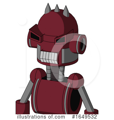 Royalty-Free (RF) Robot Clipart Illustration by Leo Blanchette - Stock Sample #1649532
