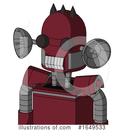 Royalty-Free (RF) Robot Clipart Illustration by Leo Blanchette - Stock Sample #1649533