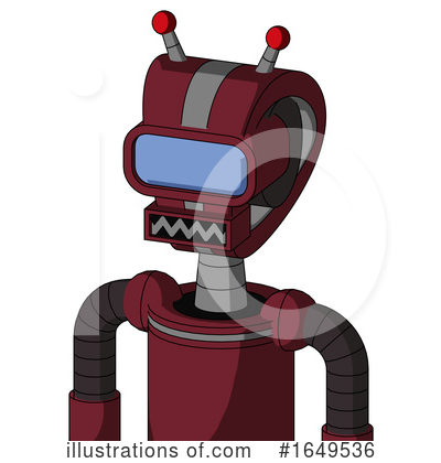 Royalty-Free (RF) Robot Clipart Illustration by Leo Blanchette - Stock Sample #1649536