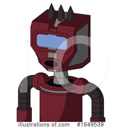 Royalty-Free (RF) Robot Clipart Illustration by Leo Blanchette - Stock Sample #1649539