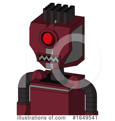 Royalty-Free (RF) Robot Clipart Illustration by Leo Blanchette - Stock Sample #1649541