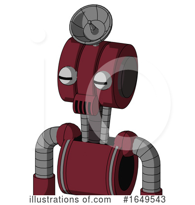 Royalty-Free (RF) Robot Clipart Illustration by Leo Blanchette - Stock Sample #1649543