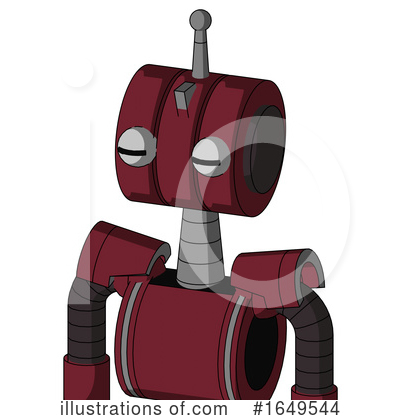Royalty-Free (RF) Robot Clipart Illustration by Leo Blanchette - Stock Sample #1649544