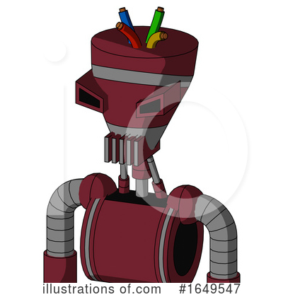 Royalty-Free (RF) Robot Clipart Illustration by Leo Blanchette - Stock Sample #1649547