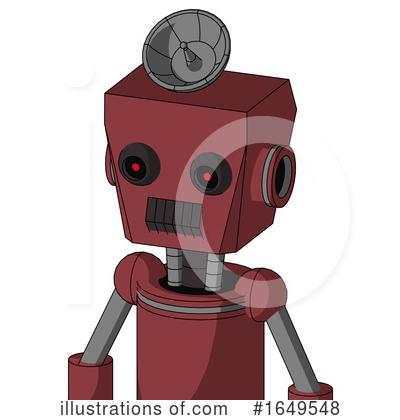 Royalty-Free (RF) Robot Clipart Illustration by Leo Blanchette - Stock Sample #1649548