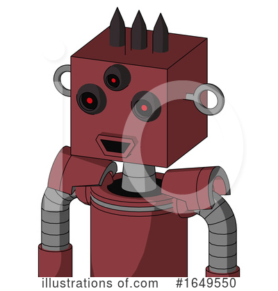 Royalty-Free (RF) Robot Clipart Illustration by Leo Blanchette - Stock Sample #1649550