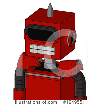 Royalty-Free (RF) Robot Clipart Illustration by Leo Blanchette - Stock Sample #1649551