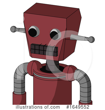 Royalty-Free (RF) Robot Clipart Illustration by Leo Blanchette - Stock Sample #1649552