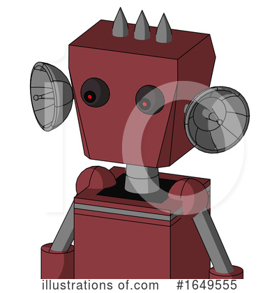 Royalty-Free (RF) Robot Clipart Illustration by Leo Blanchette - Stock Sample #1649555