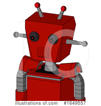 Royalty-Free (RF) Robot Clipart Illustration by Leo Blanchette - Stock Sample #1649557