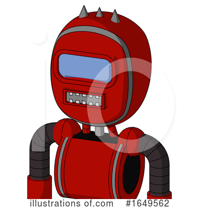Royalty-Free (RF) Robot Clipart Illustration by Leo Blanchette - Stock Sample #1649562