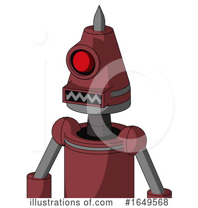 Royalty-Free (RF) Robot Clipart Illustration by Leo Blanchette - Stock Sample #1649568