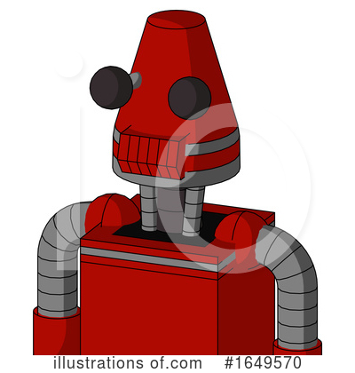 Royalty-Free (RF) Robot Clipart Illustration by Leo Blanchette - Stock Sample #1649570
