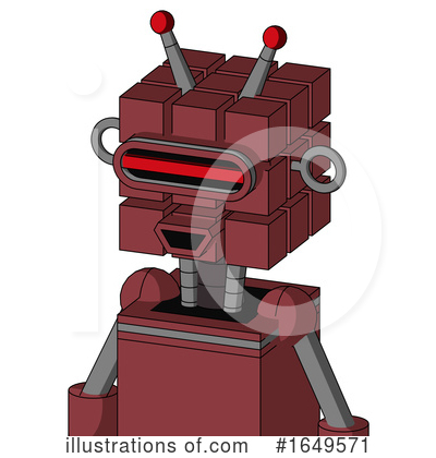 Royalty-Free (RF) Robot Clipart Illustration by Leo Blanchette - Stock Sample #1649571