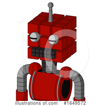 Royalty-Free (RF) Robot Clipart Illustration by Leo Blanchette - Stock Sample #1649572