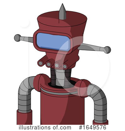 Royalty-Free (RF) Robot Clipart Illustration by Leo Blanchette - Stock Sample #1649576