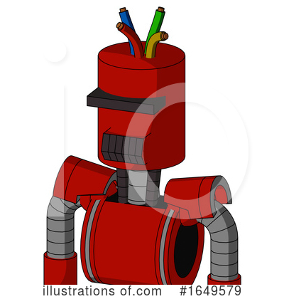 Royalty-Free (RF) Robot Clipart Illustration by Leo Blanchette - Stock Sample #1649579