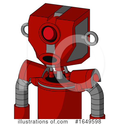 Royalty-Free (RF) Robot Clipart Illustration by Leo Blanchette - Stock Sample #1649598
