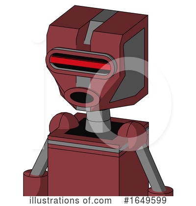 Royalty-Free (RF) Robot Clipart Illustration by Leo Blanchette - Stock Sample #1649599