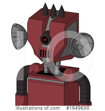 Royalty-Free (RF) Robot Clipart Illustration by Leo Blanchette - Stock Sample #1649600