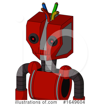 Royalty-Free (RF) Robot Clipart Illustration by Leo Blanchette - Stock Sample #1649604