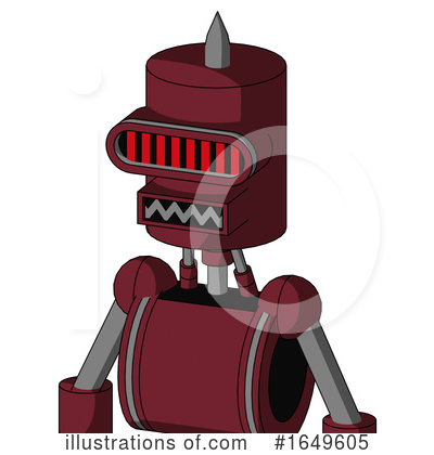 Royalty-Free (RF) Robot Clipart Illustration by Leo Blanchette - Stock Sample #1649605