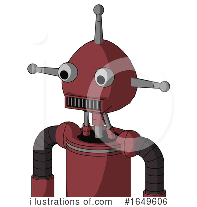 Royalty-Free (RF) Robot Clipart Illustration by Leo Blanchette - Stock Sample #1649606