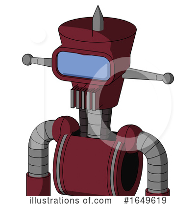 Royalty-Free (RF) Robot Clipart Illustration by Leo Blanchette - Stock Sample #1649619